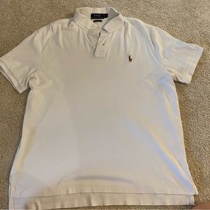 Polo Ralph Lauren Pima Soft Touch Polo in White (one of two)
